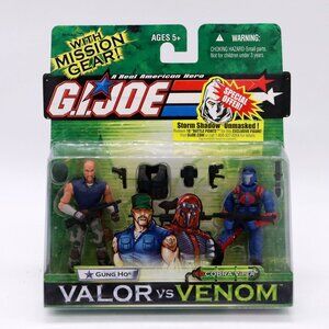 G.I. Joe GUNG HO & COBRA VIPER Figures Valor vs Venom Hasbro 2005 New
